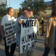 Protesters gathered July 10, 2014, in front of the Detroit company contracted by Detroit Water and Sewerage to shut off water to nonpaying customers.
My Fox Detroit Screenshot